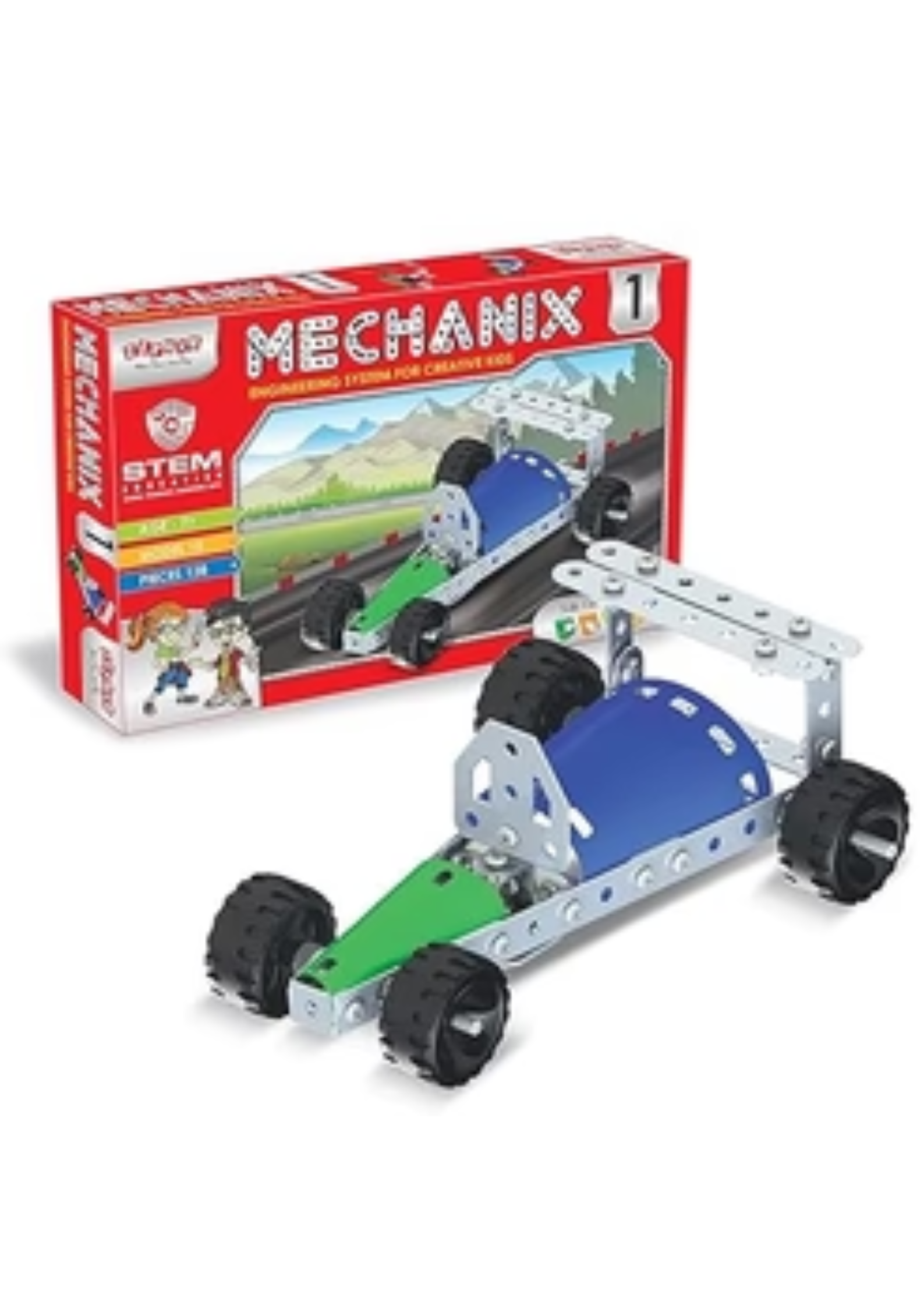 Zephyr Mechanix-1 DIY STEAM Toy, Building and Construction Set
