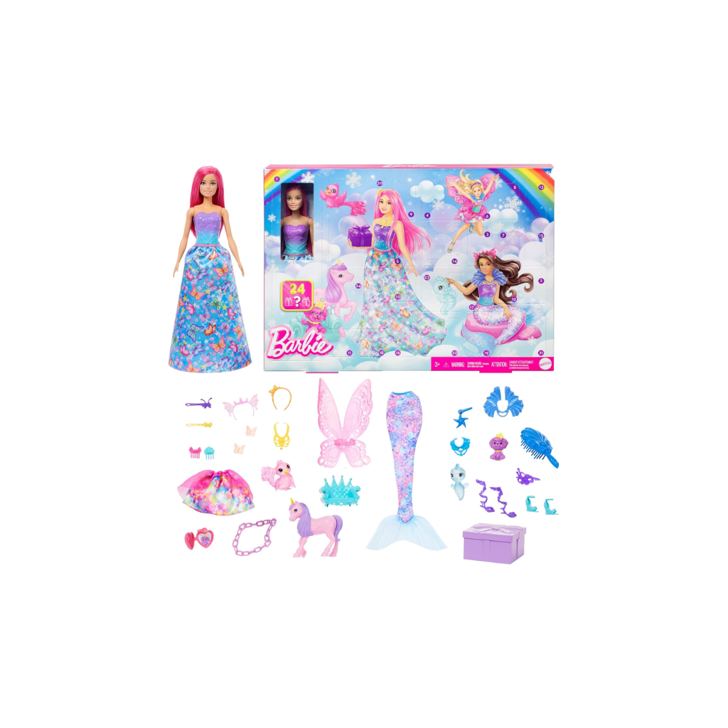 Mattel barbie advent calendar sales