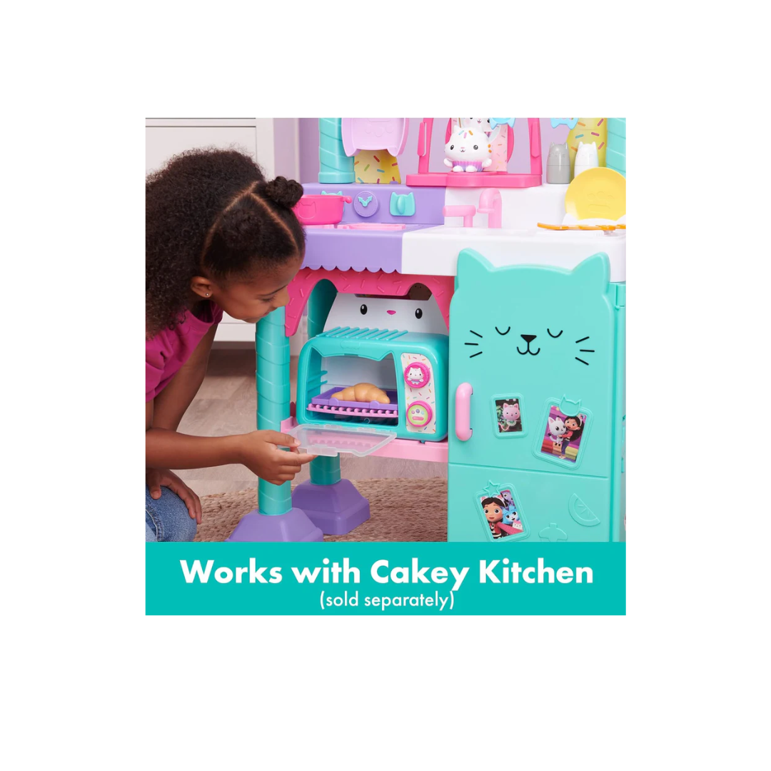 Winmagic Gabby’s Dollhouse, Bakey with Cakey Oven, Kitchen Toy with Lights and Sounds