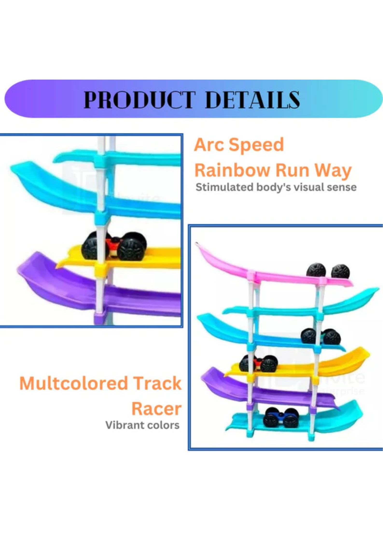 Itoys Ramp Racing -Multicolor