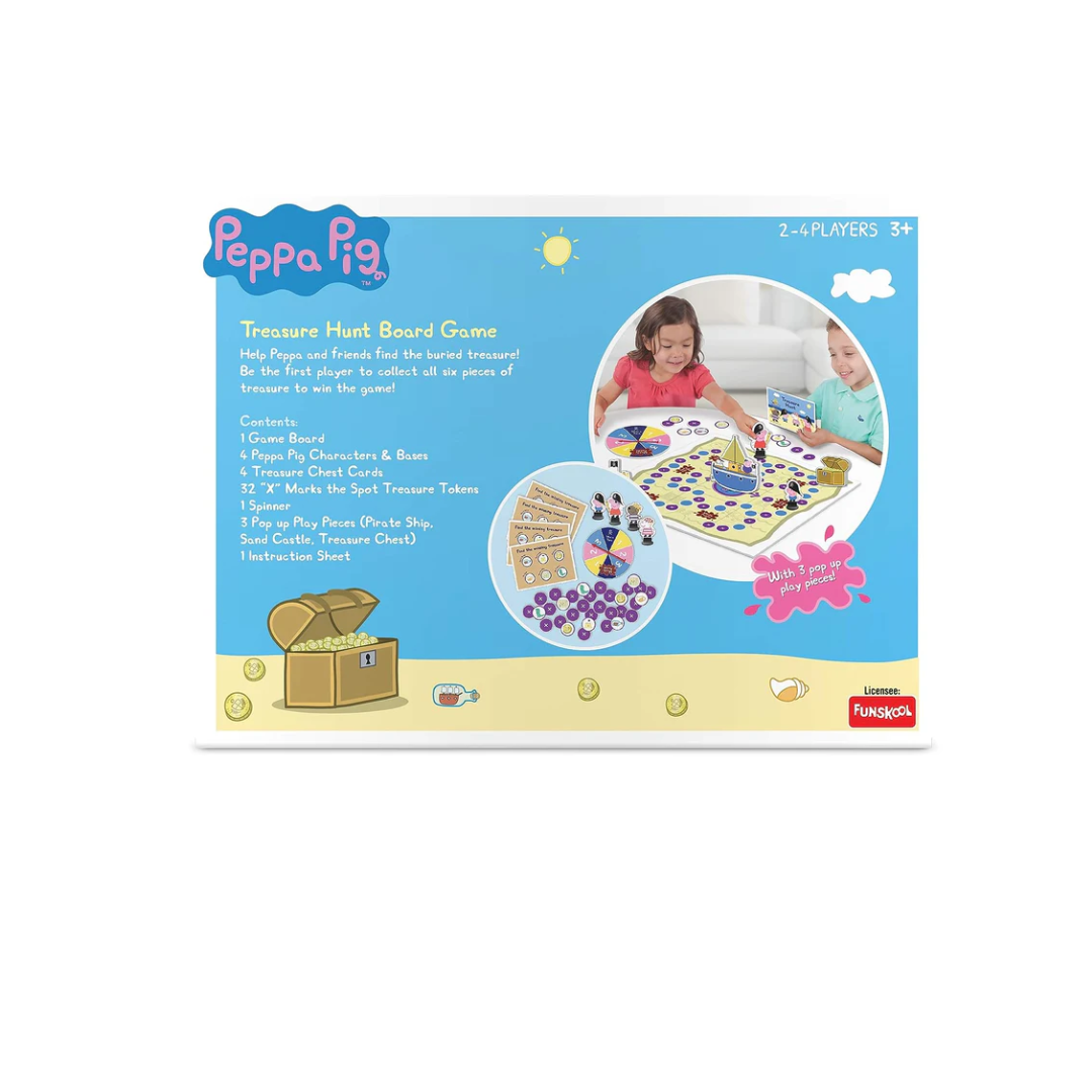 Funskool Games Peppa Treasure Hunt Game Classic Board Game