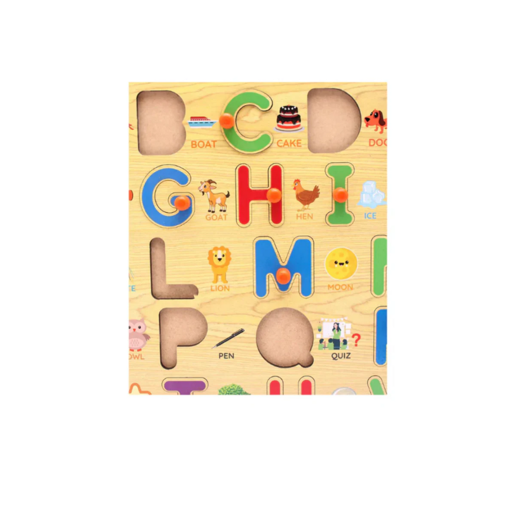 Funskool Alphabet Wooden Puzzle