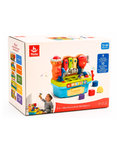 Hola 9 in 1 Multifunctional Workbench Toy for Kids DIY Tool Set with Lights & Sounds Educational Shape Sorter