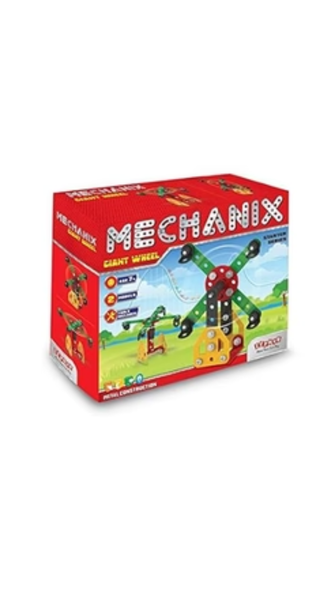 Zephyr Mechanix Giant Wheel, DIY Stem and Education Metal Construction Set