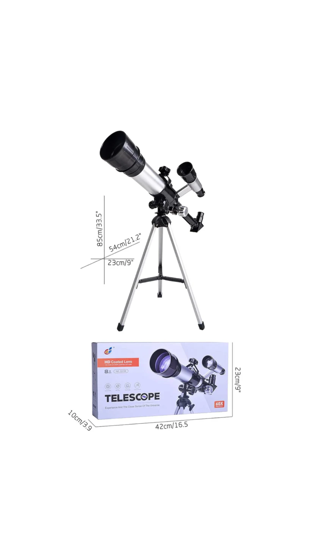 Rainbow Toys Telescope for Kids, Telescope for Astronomy, Kids Telescope