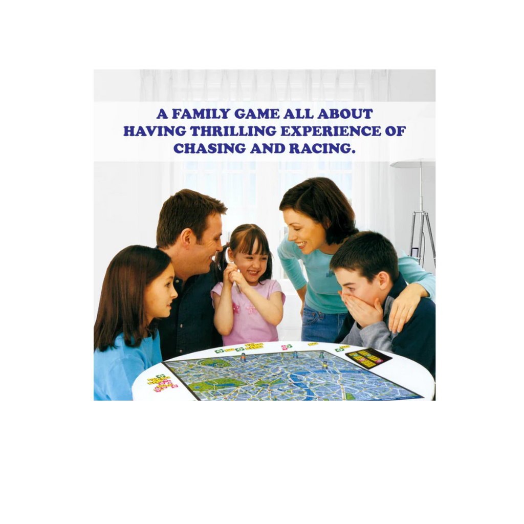 Funskool Games, Scotland Yard, A Compelling Detective And Strategy, Animal Board Game