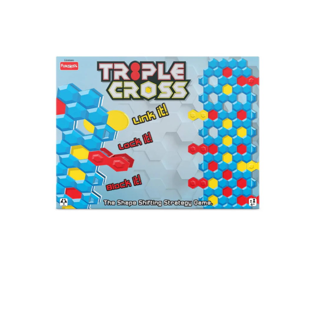 Funskool Games Triple Cross The shapeshifting strategy Game