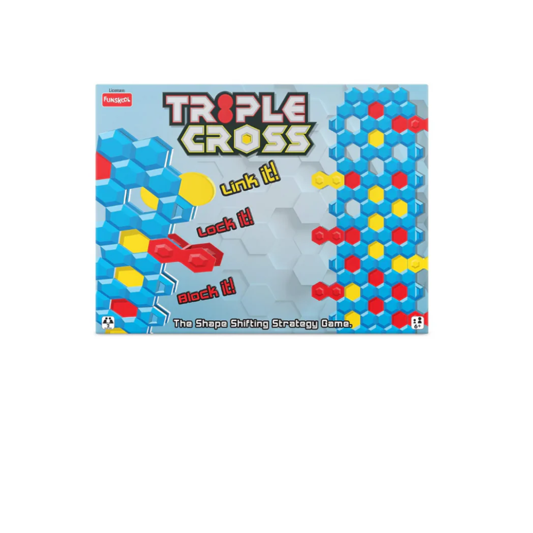 Funskool Games Triple Cross The shapeshifting strategy Game