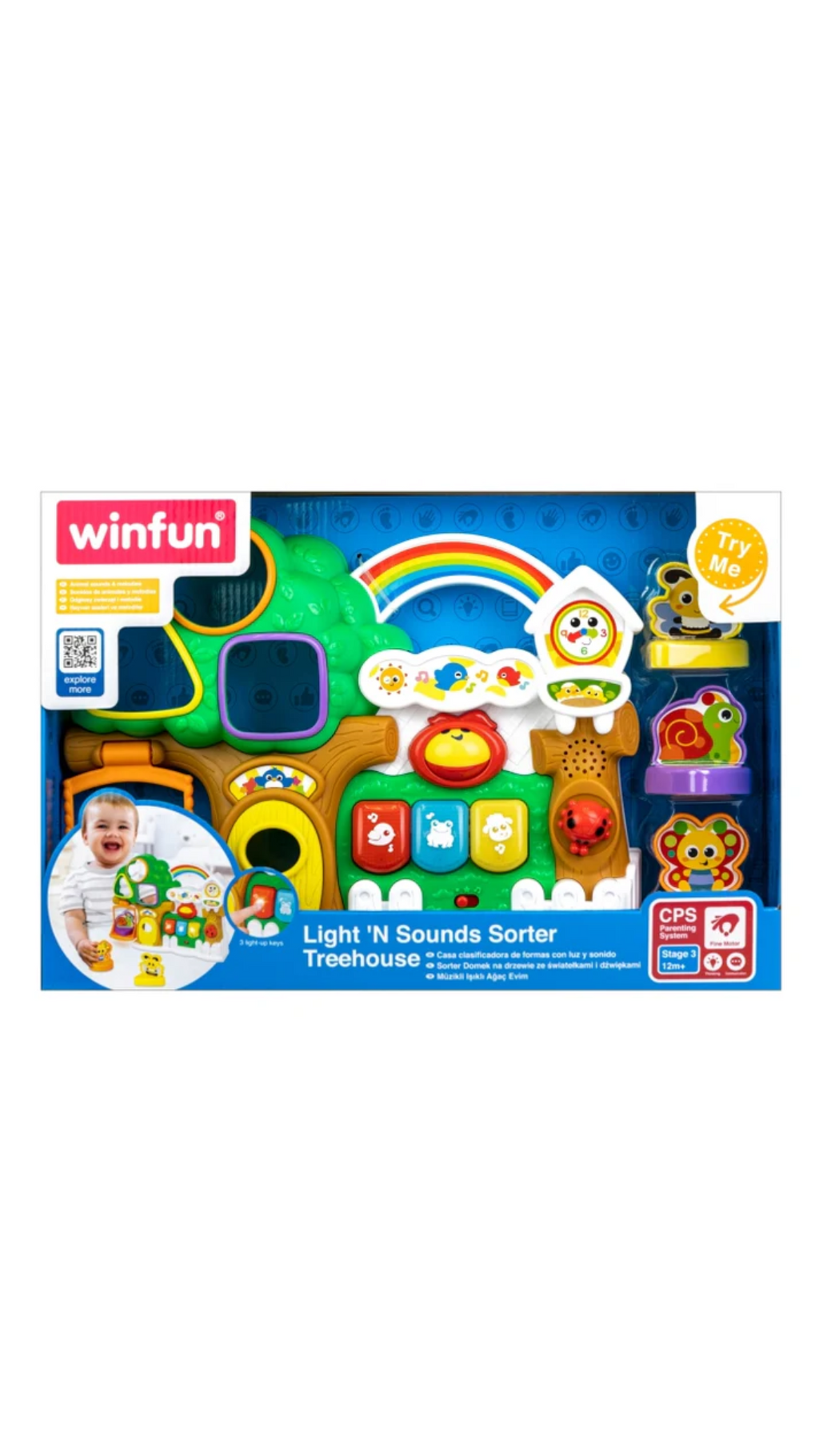Winfun Light 'N Sounds Sorter Treehouse