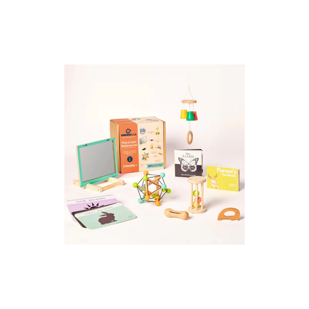 Curious Cub Play & Learn Montessori Kit Level 2
