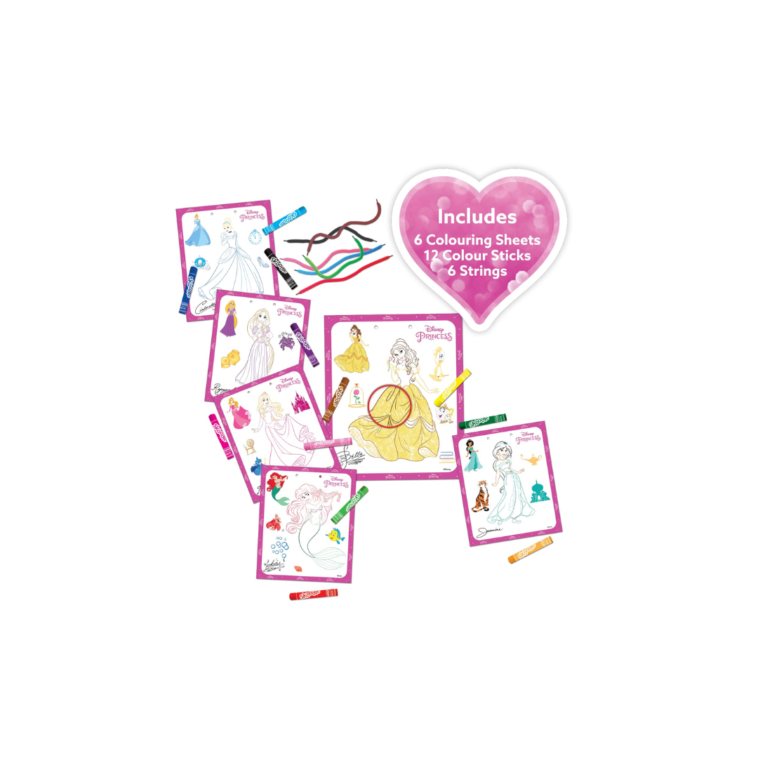 SKOODLE Disney Princess Colouring Frames for Kids