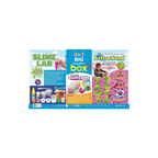 EKTA 3in1 Big Creative Box Slime Lab, Magic Bouncy Balls, and Active Sand Sea Creatures
