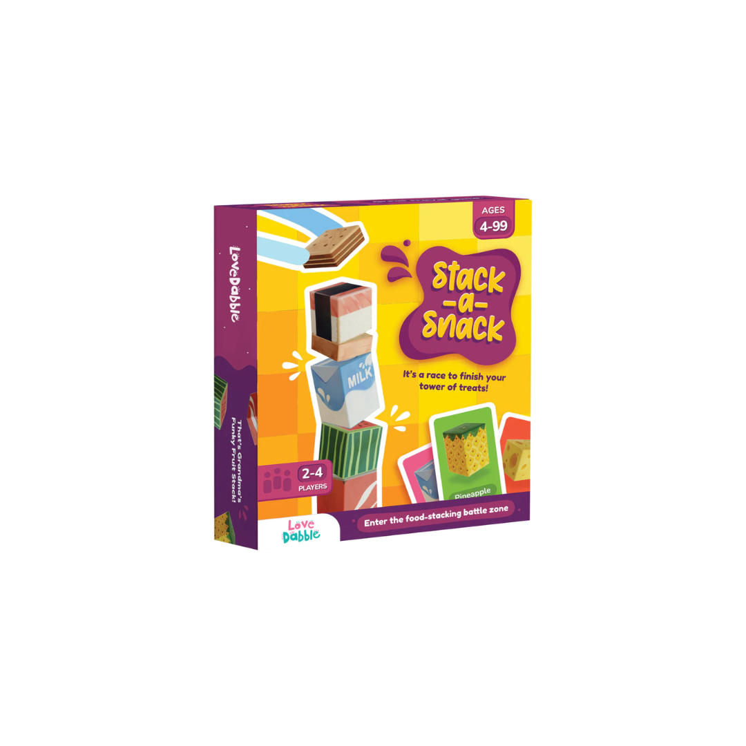 Love Dabble Stack A Snack Board Game