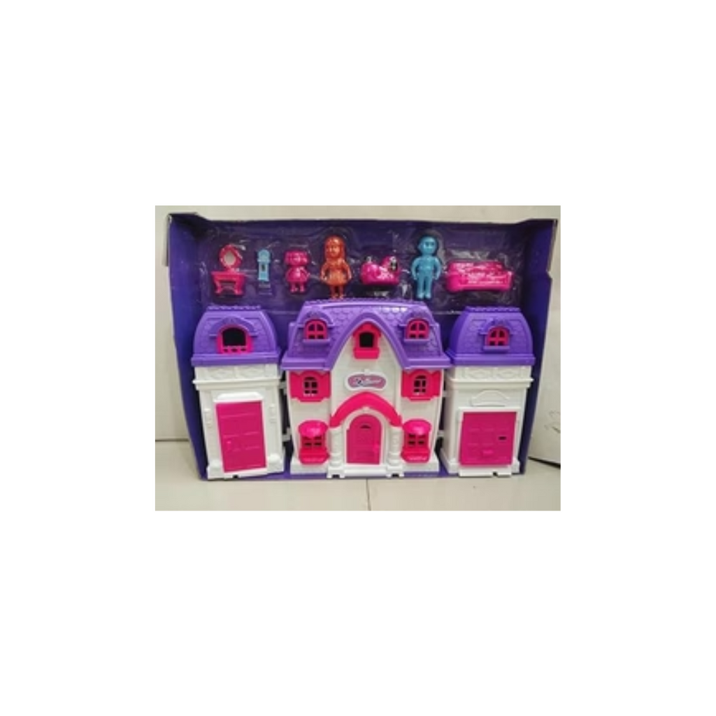 Toyzone Frozen Doll House and Full Furniture and Lights