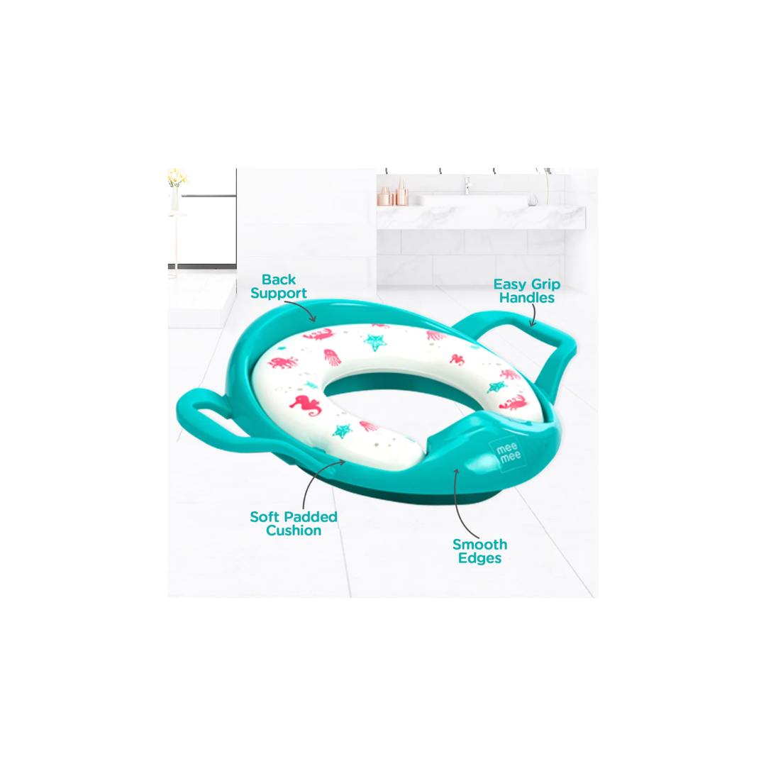 Mee Mee Cushioned portable Baby Potty Seat for Toilet Training