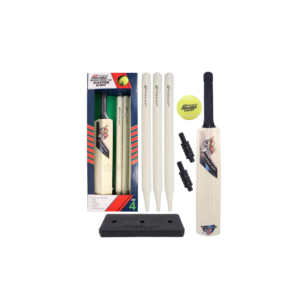 Speedup Master Shot Combo Box Cricket Kit  Size- 4