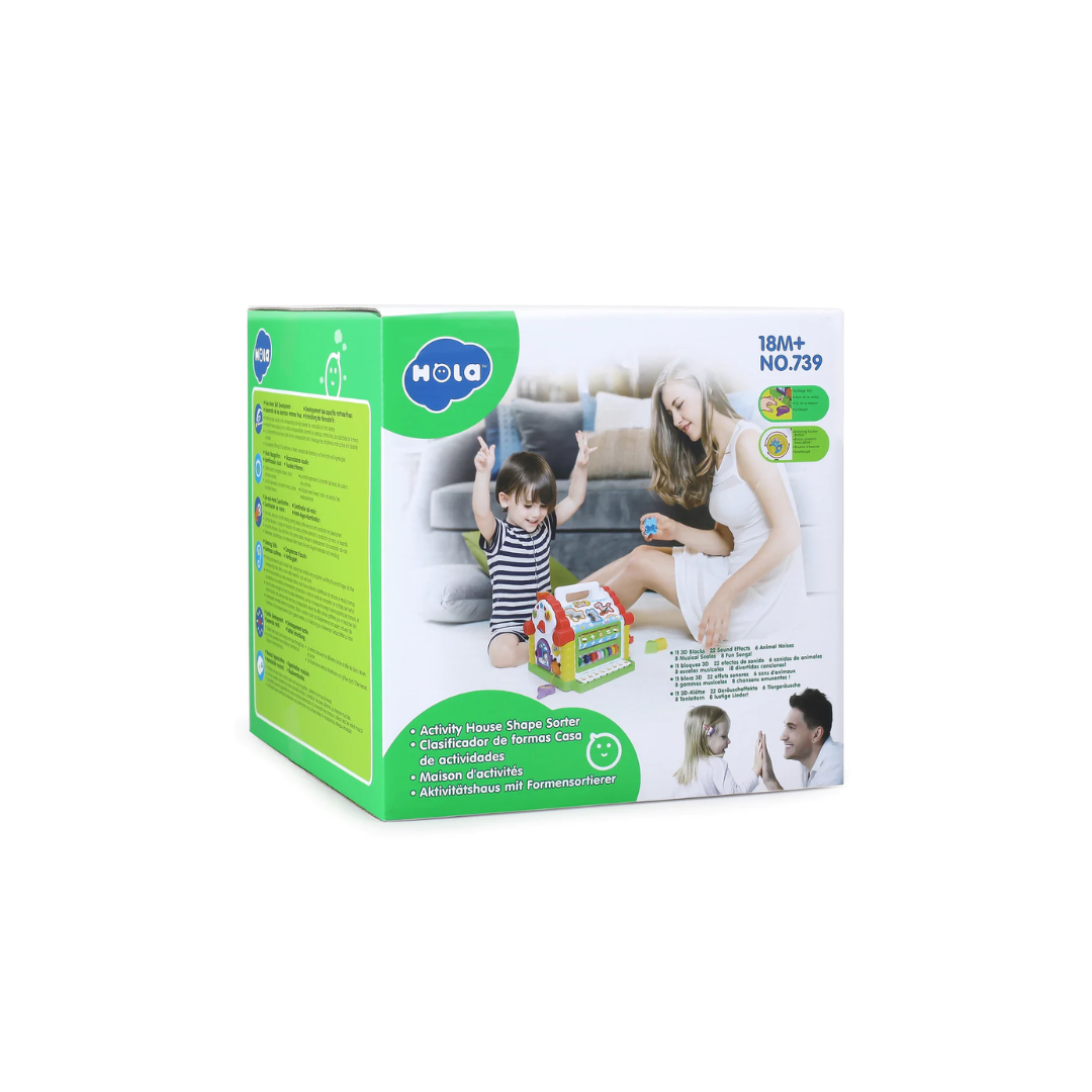 Hola Activity House Shape Sorter Musical