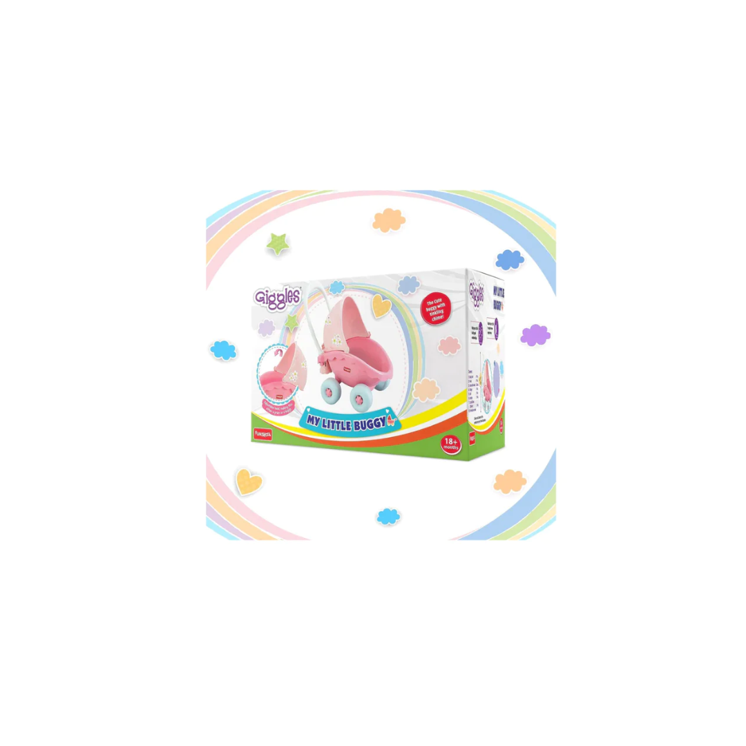 Funskool Giggles My Little Buggy Pink Push & Drive Buggy