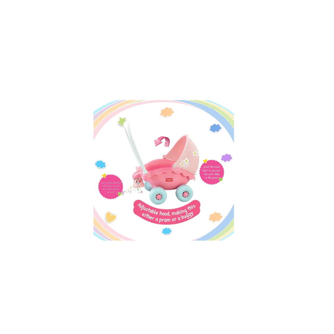 Funskool Giggles My Little Buggy Pink Push & Drive Buggy