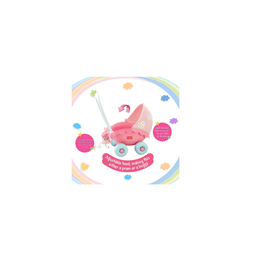 Funskool Giggles My Little Buggy Pink Push & Drive Buggy