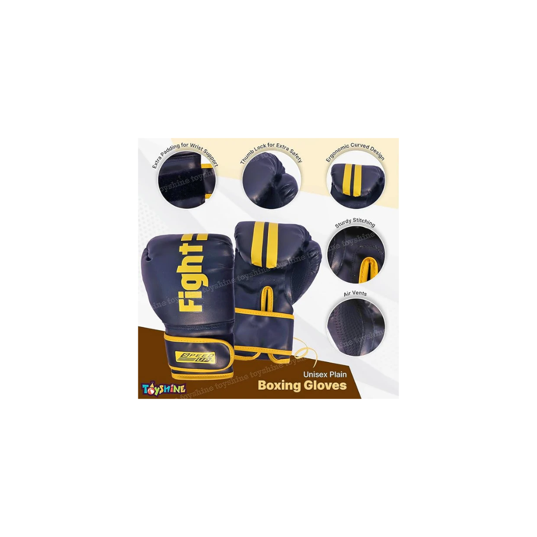 Speedup Boxing Focus Pad & Gloves Set