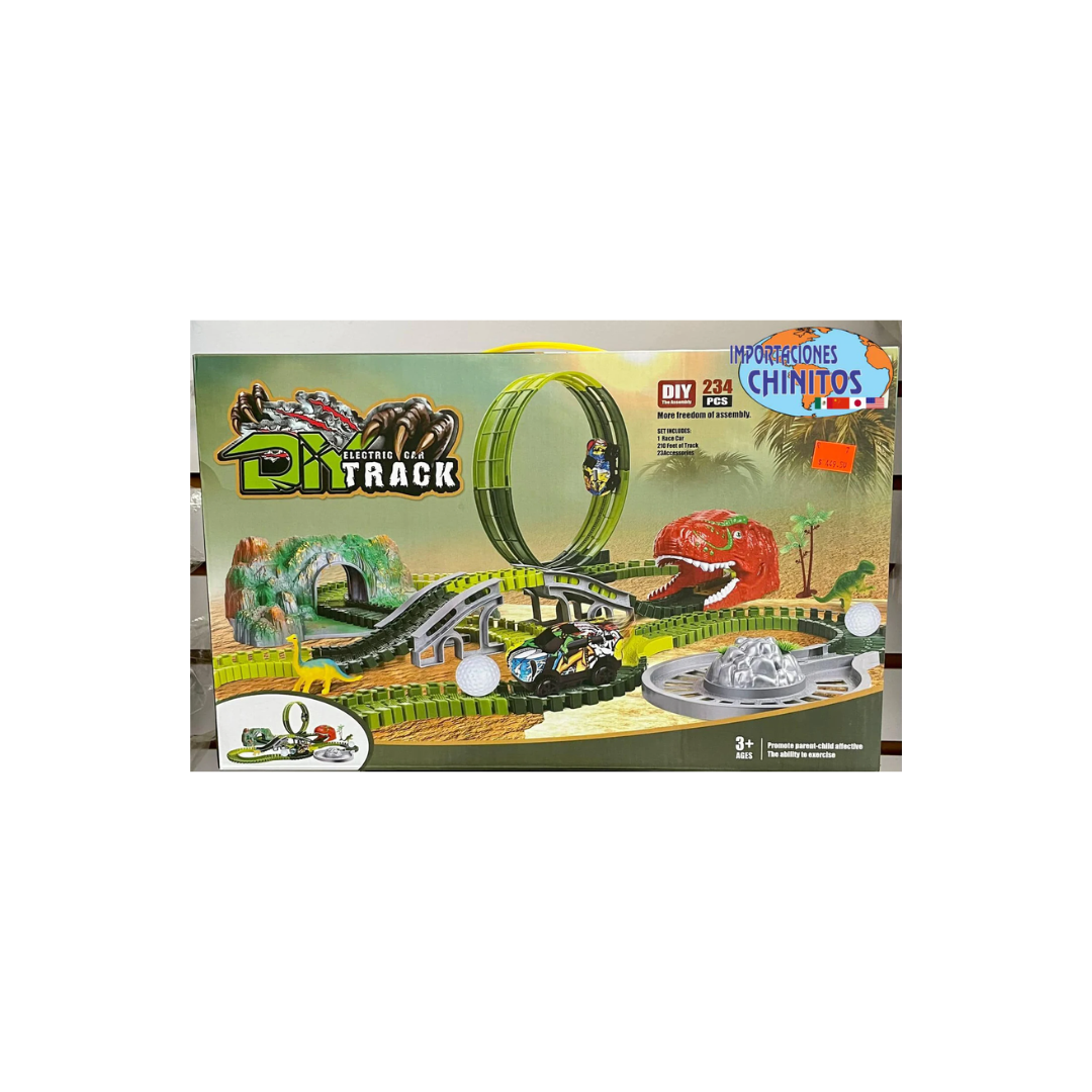 Rainbow Toys DIY Electric Dinosaur Track Set