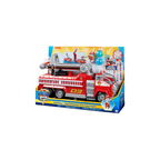 Win Magic Paw Patrol Marshalls Transforming Movie City Fire Truck with Extending Ladder, Lights, Sounds and Action Figure