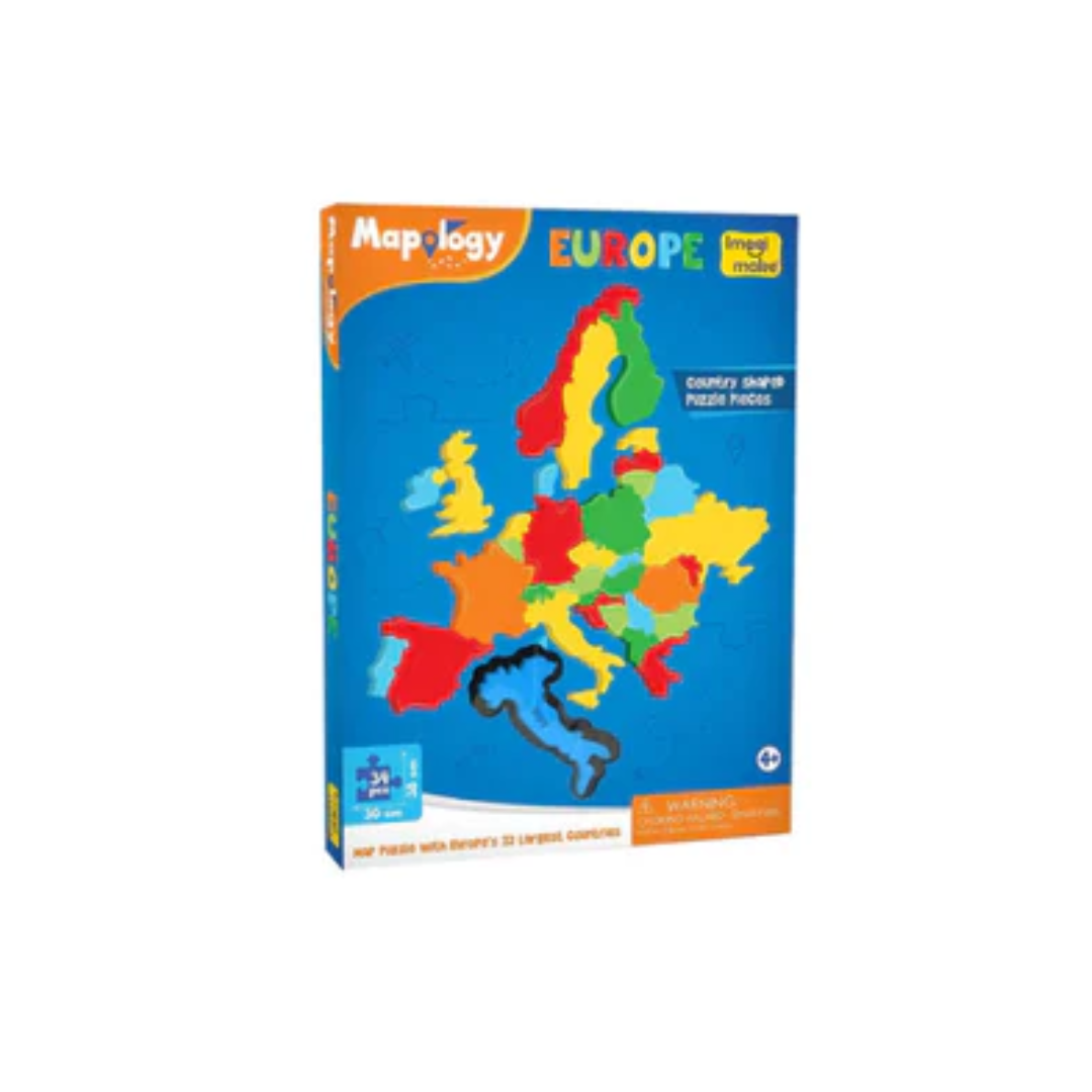 Imagimake Mapology Europe Map Puzzle