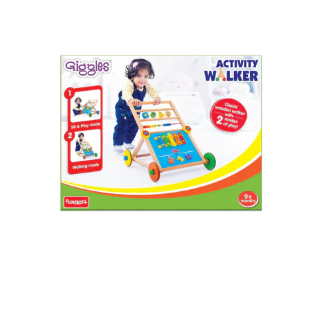 Funskool Giggles Activity Walker Ride On