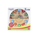 Funskool Giggles Wooden Shape Sorter My Clock Toy