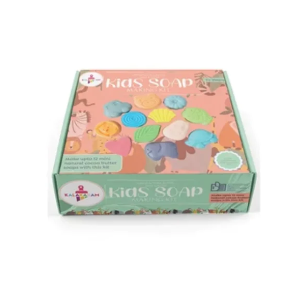 Kalakaram Natural Shea Butter Kids Soap Making Diy Kit
