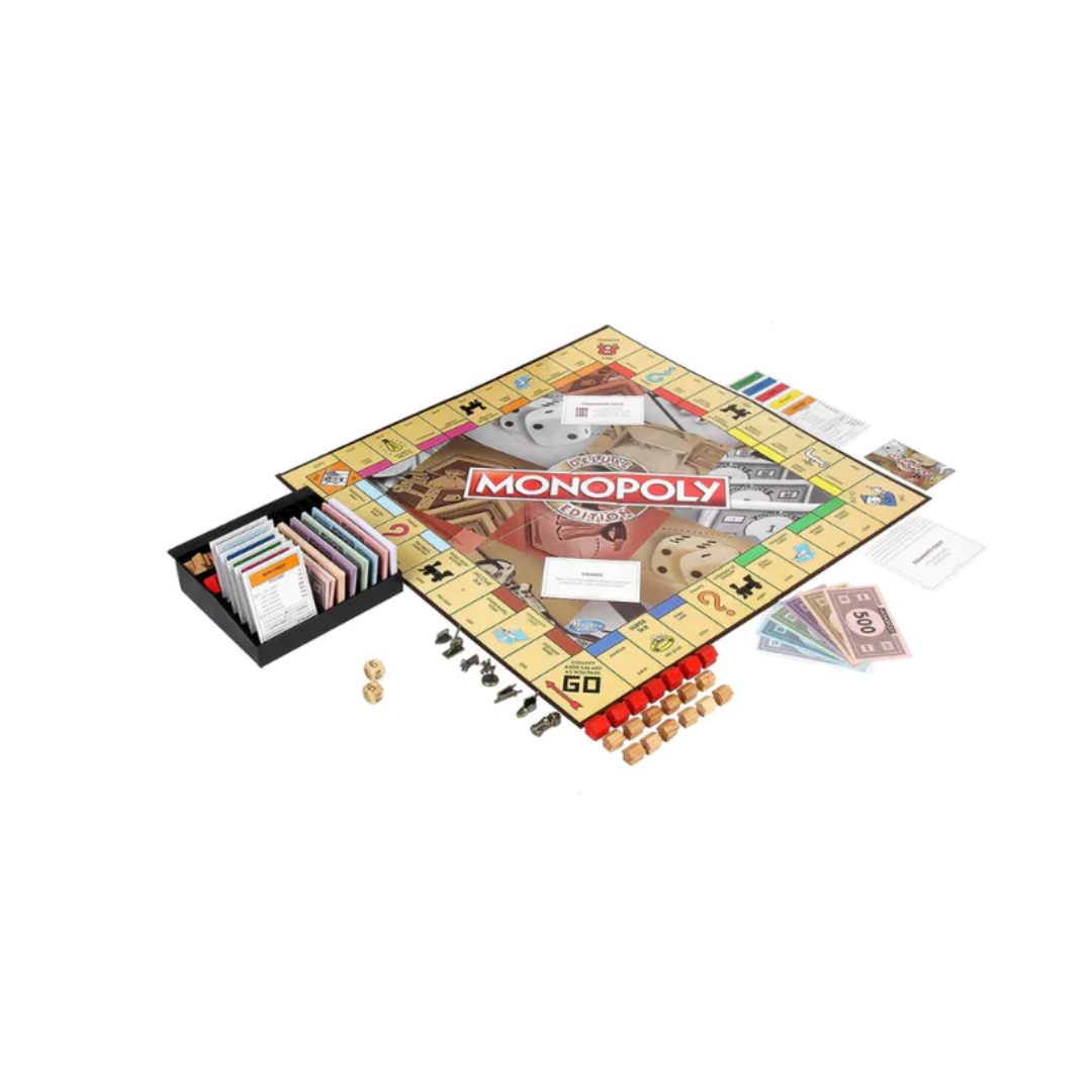 Hasbro Gaming Monopoly Deluxe Board Game