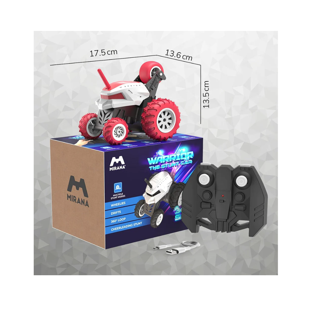 Mirana Warrior The Stunt Car Red Remote Control
