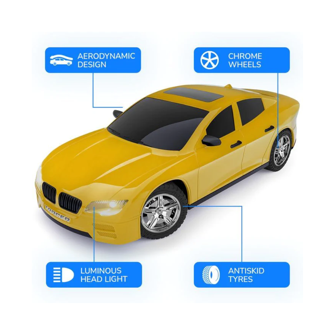 Mirana Watch Remote Tracer Car Yellow