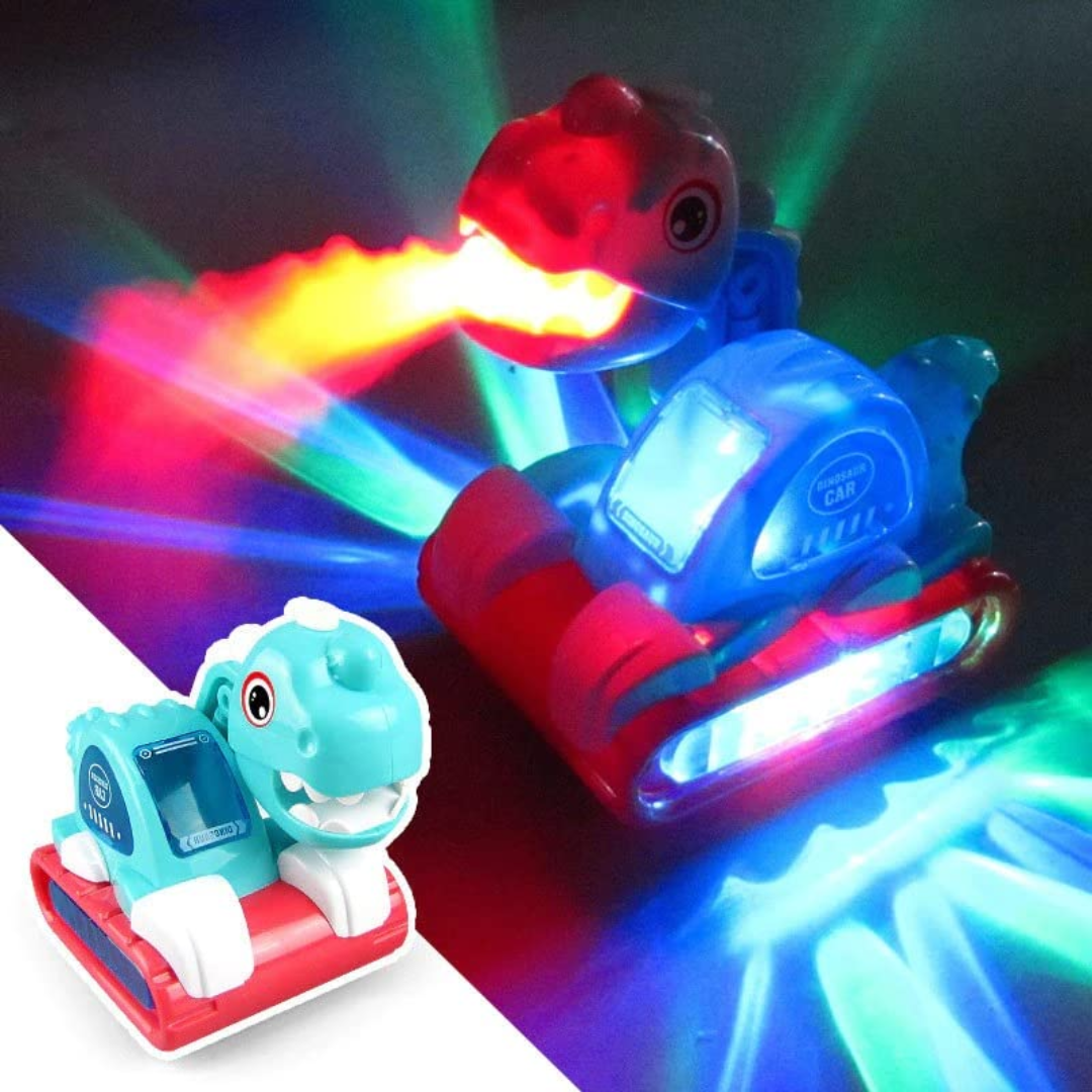 Light and Sound Battery Operated Walking Dinosaur with Water Spray