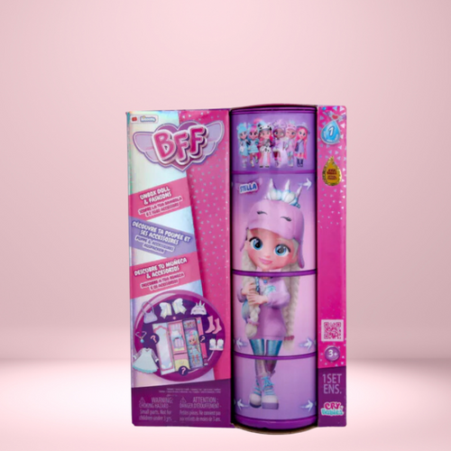 BFF Doll Fashion Play Doll Stella With Long Hair & Glass Eyes