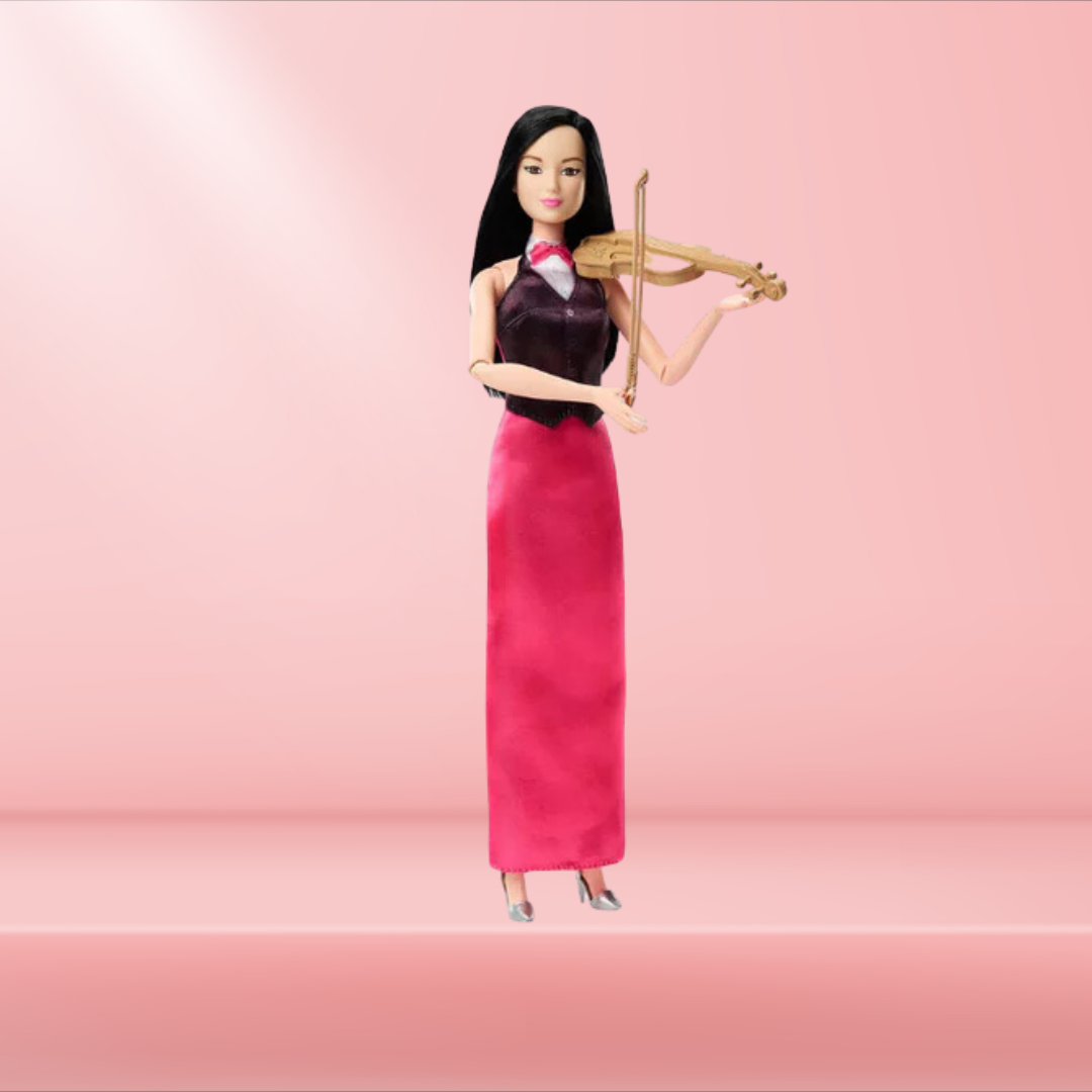 Mattel Barbie Career Violinist Musician Doll with Violin and Bow