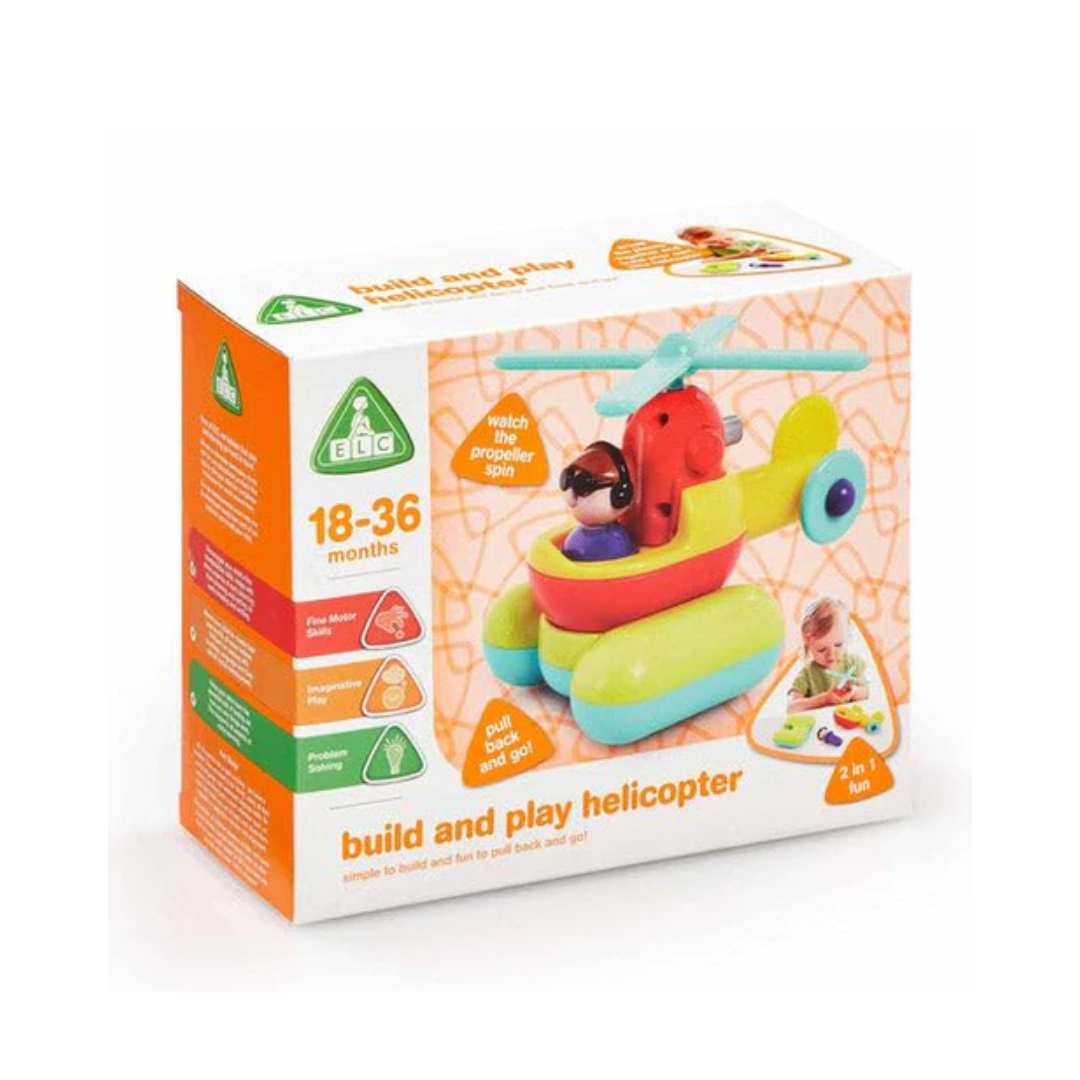 ELC Build & Play Helicopter Multicolour 18M+