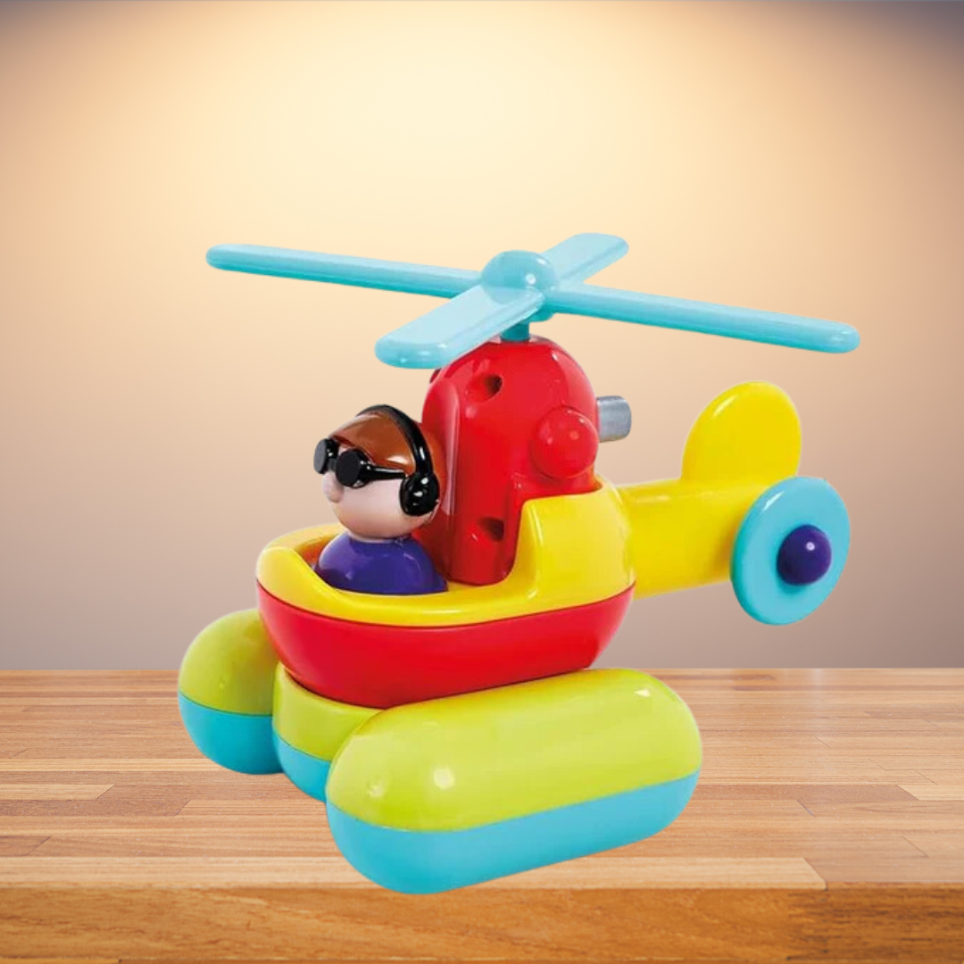 ELC Build & Play Helicopter Multicolour 18M+