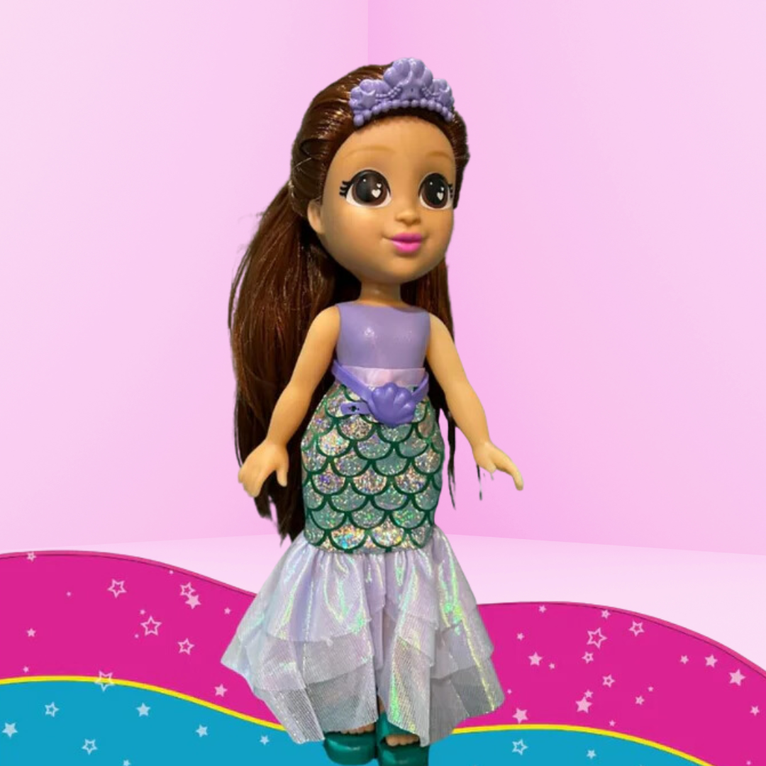 Lil Diva Mermaid-Marina 13" Doll