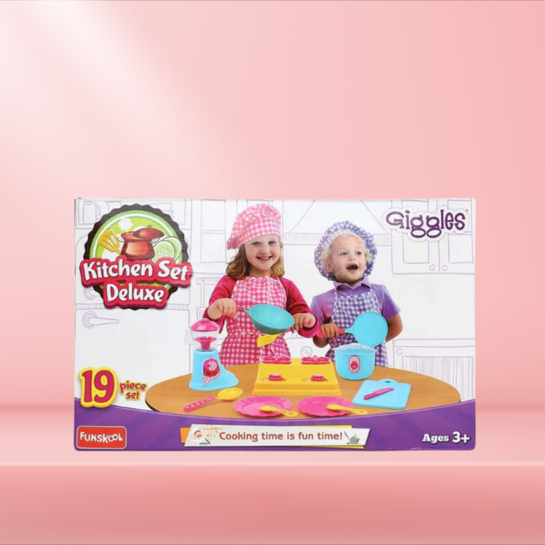 Funskool Giggles Kitchen Set Deluxe