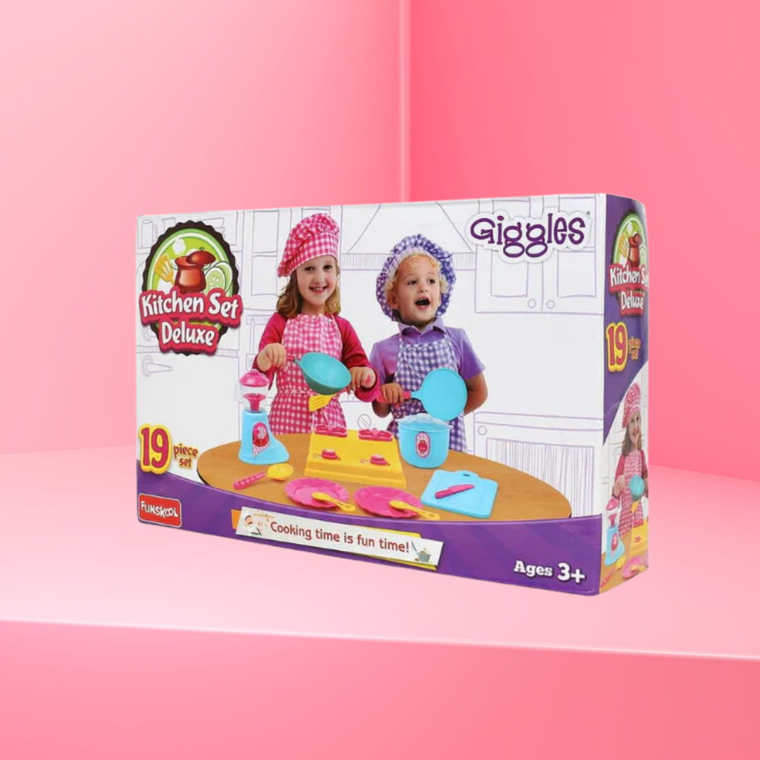 Funskool Giggles Kitchen Set Deluxe