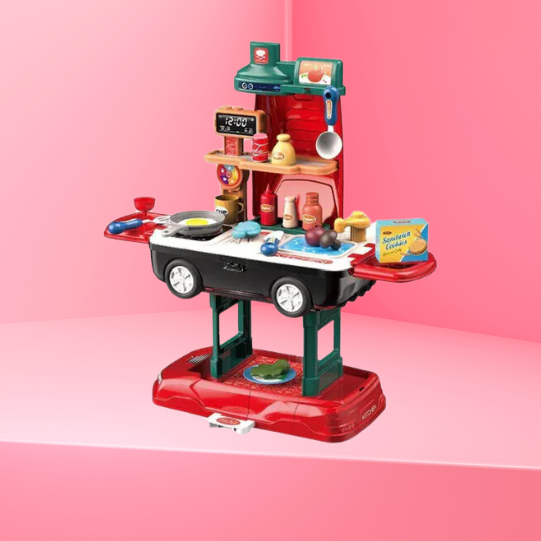 Rainbow Toys Kitchen Sport Car Cooking Set