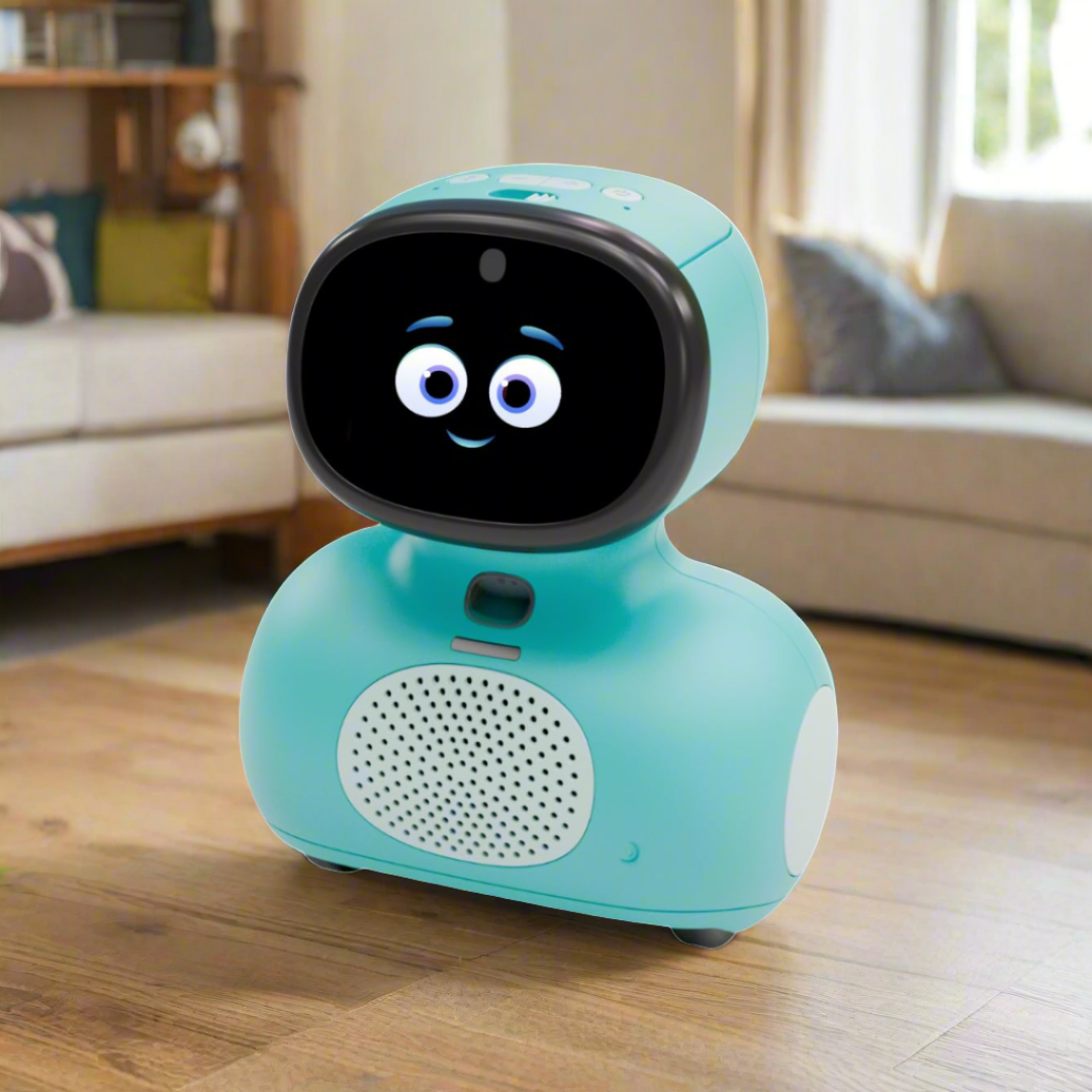 Miko Mini: AI Robot For Kids, Interactive Bot Equipped With Coding, Stories & Games, Blue