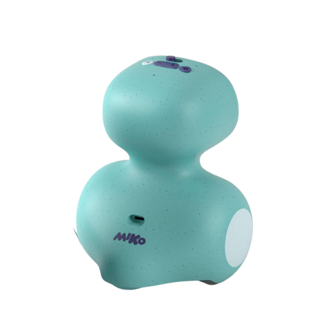 Miko Mini: AI Robot For Kids, Interactive Bot Equipped With Coding, Stories & Games, Blue