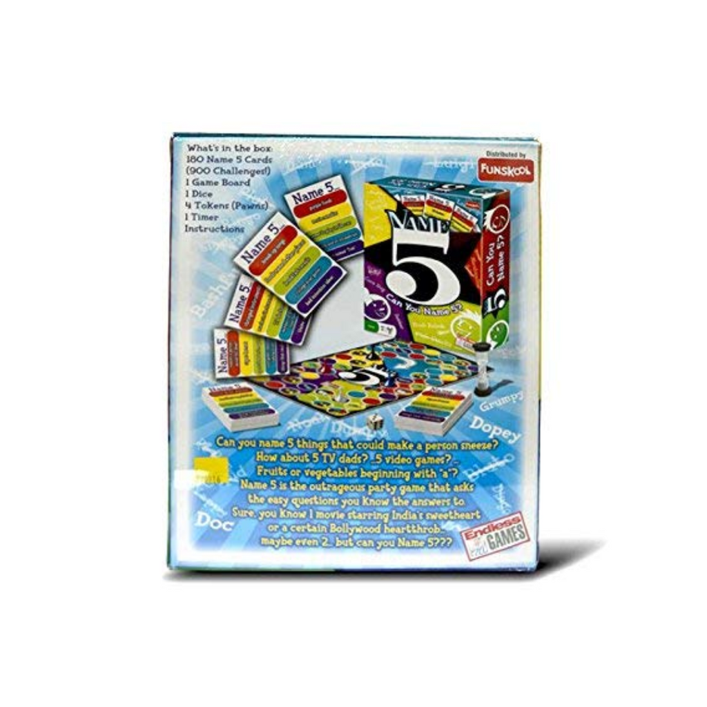 Funskool Name 5 Board Game