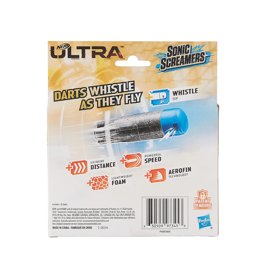 Hasbro Nerf Ultra Sonic Screamers 20-Dart Refill Pack