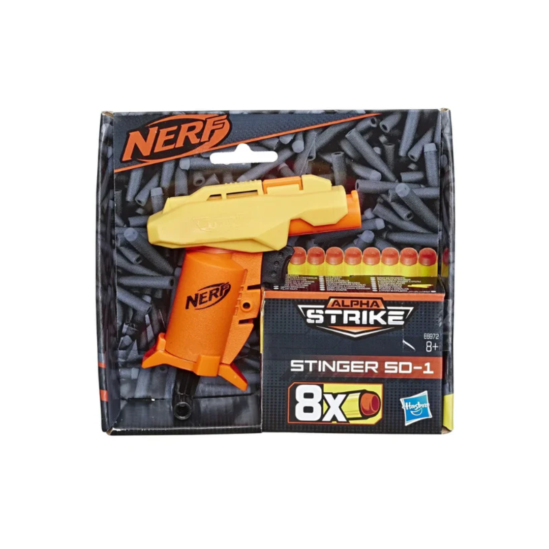 Hasbro Nerf Alpha Strike Stinger SD 1 Blaster Single Fire Gun