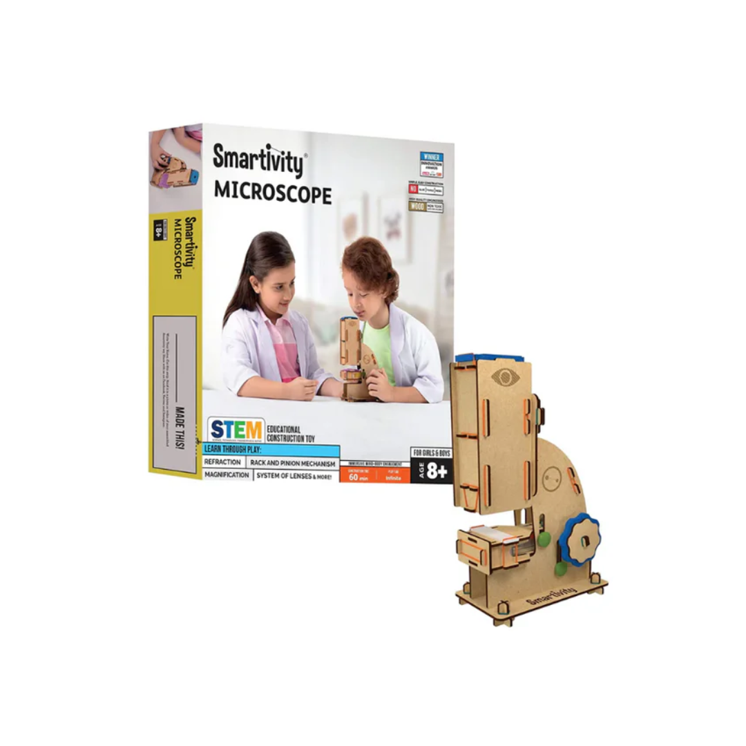 Smartivity Microscope Stem Steam Educational Diy Building Construction Activity