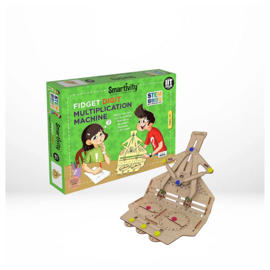 Math Multiplication Machine Smartivity Fidget Digit Multiplication Machine Stem Steam Educational ...